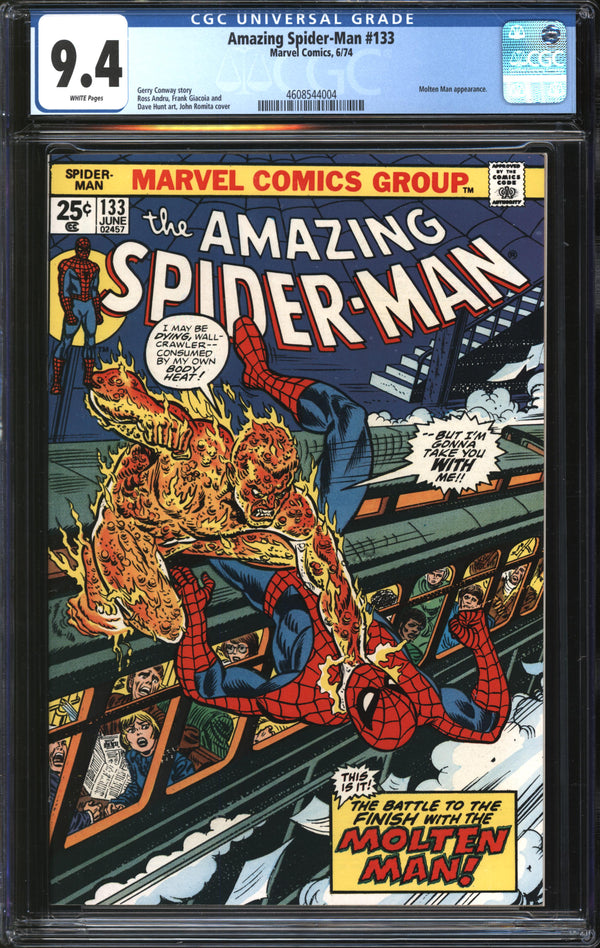Amazing Spider-Man (1963) #133 CGC 9.4 NM
