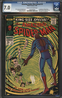 Amazing Spider-Man Annual (1967) # 5 CGC 7.0 FN/VF