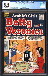 Archie's Girls, Betty And Veronica (1950) #101 CGC 8.5 VF+
