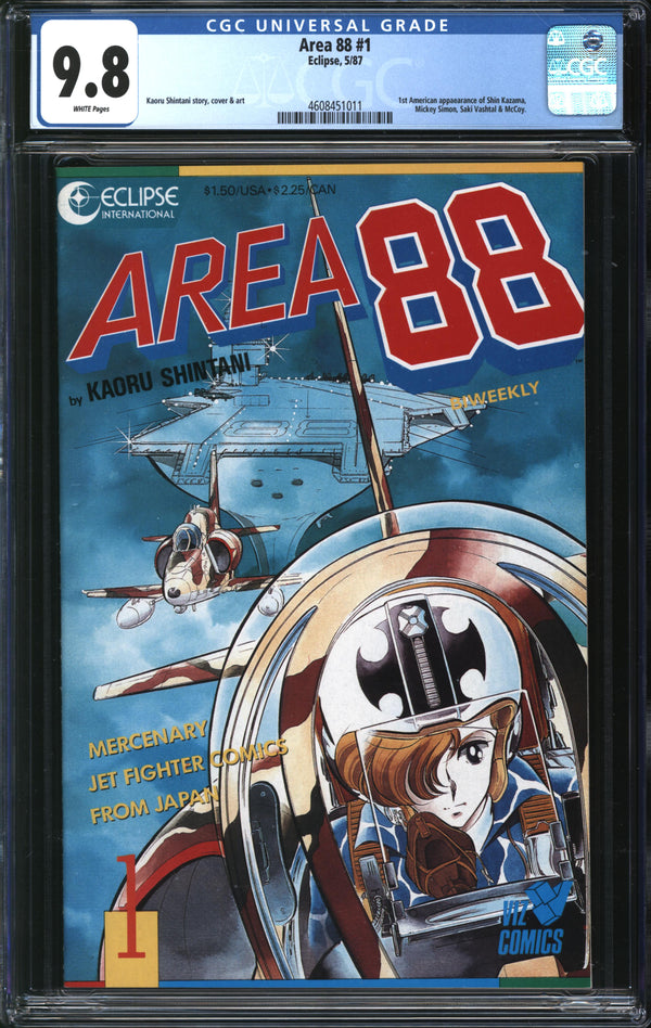 Area 88 (1987) #1 CGC 9.8 NM/MT