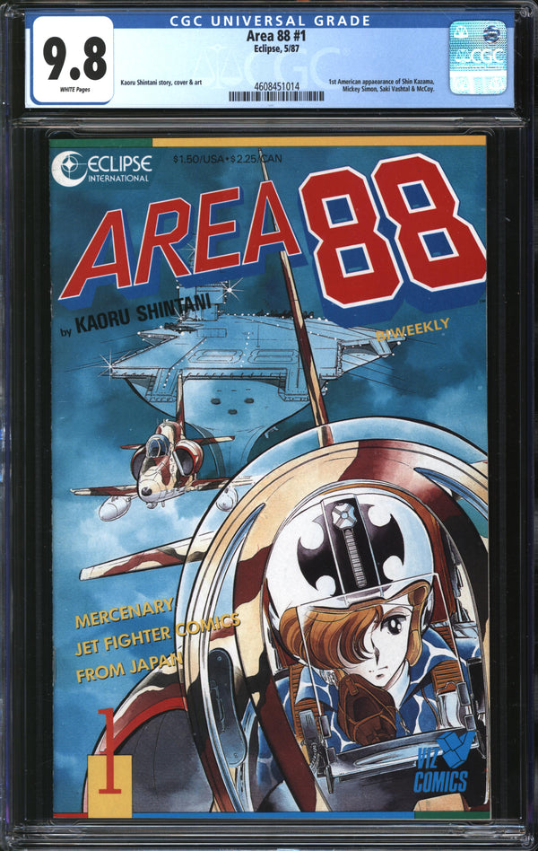 Area 88 (1987) #1 CGC 9.8 NM/MT