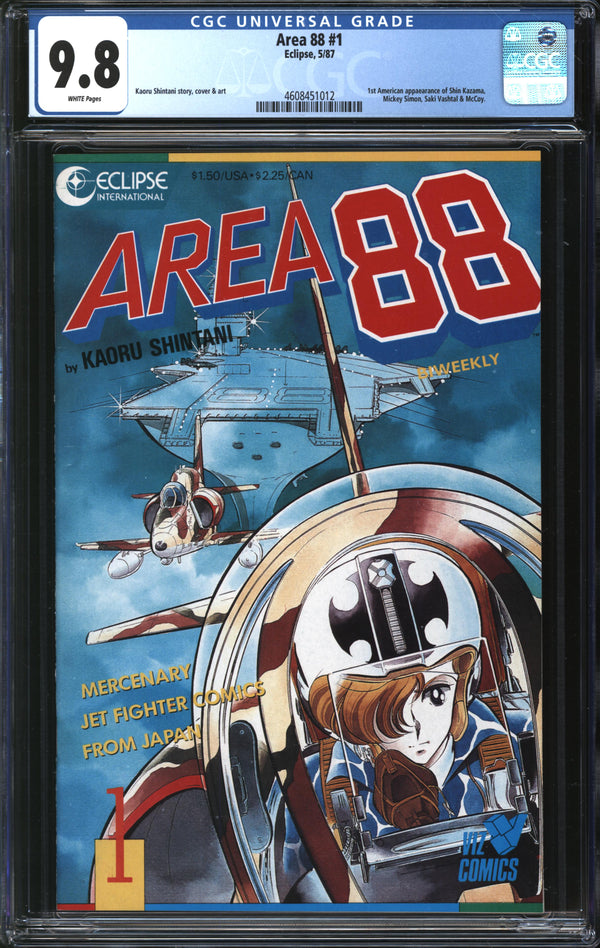 Area 88 (1987) #1 CGC 9.8 NM/MT