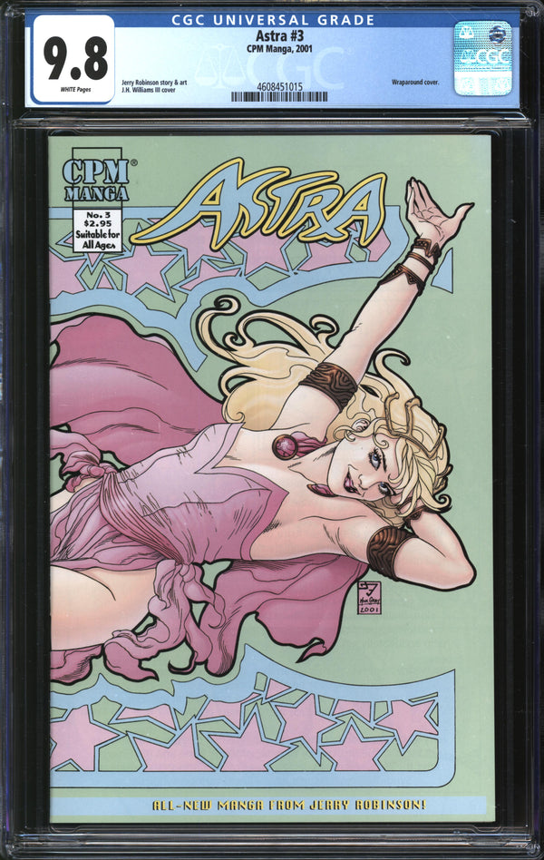 Astra (2001) #3 CGC 9.8 NM/MT