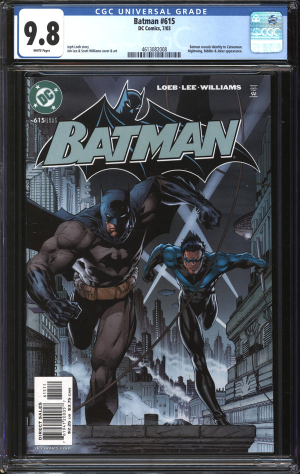 Batman (1940) #615 CGC 9.8 NM/MT