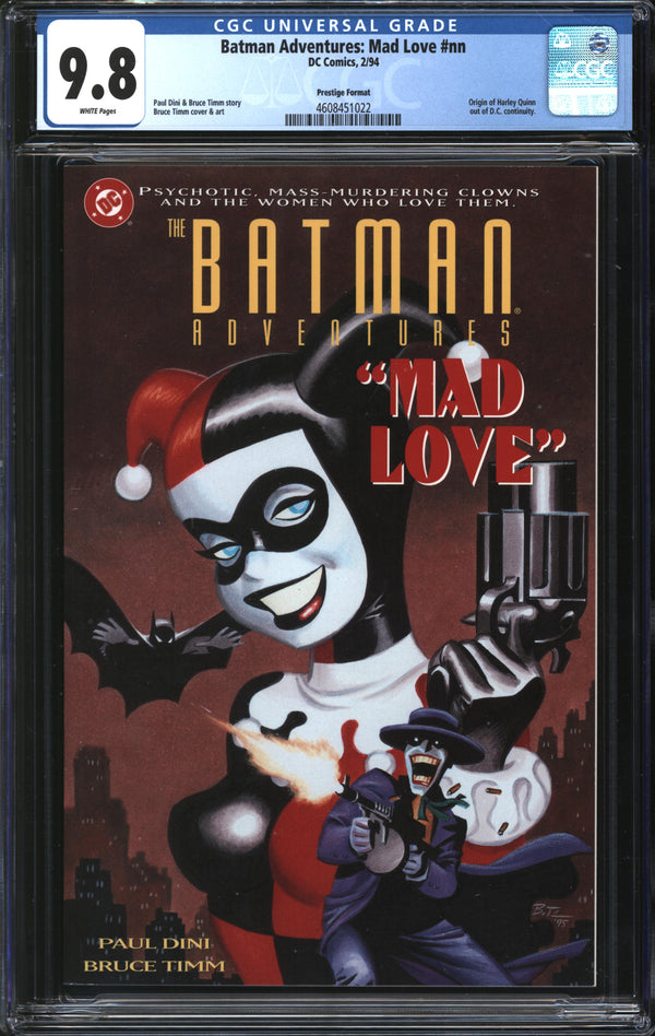 Batman Adventures: Mad Love (1994) #1 Prestige Format CGC 9.8 NM/MT