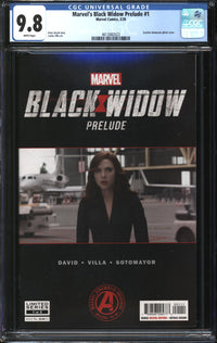 Marvel's Black Widow Prelude (2020) #1 CGC 9.8 NM/MT