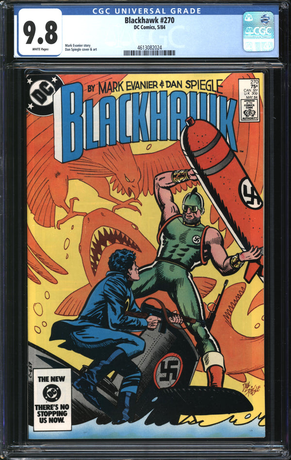 Blackhawk (1944) #270 CGC 9.8 NM/MT