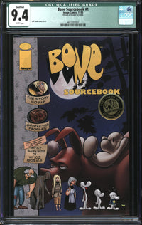 Bone Sourcebook (1995) #1 San Diego Comic Con Limited Edition CGC Qualified 9.4 NM