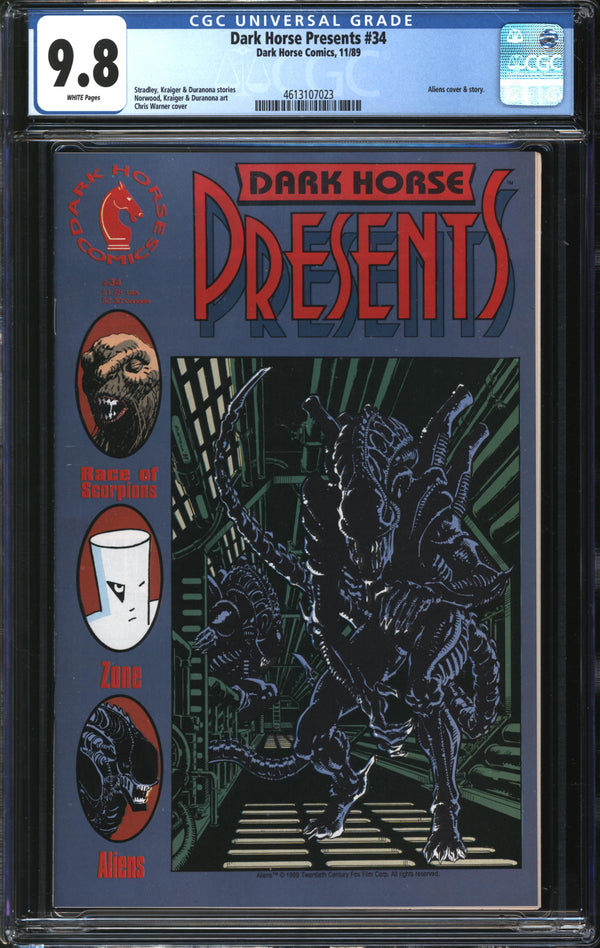Dark Horse Presents (1986) #34 CGC 9.8 NM/MT