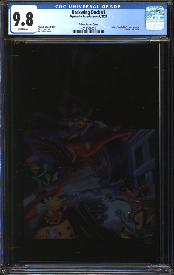 Darkwing Duck (2023) #1 Bill Galvan Variant CGC 9.8 NM/MT