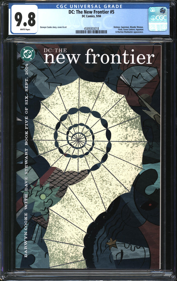 DC: The New Frontier (2004) #5 CGC 9.8 NM/MT