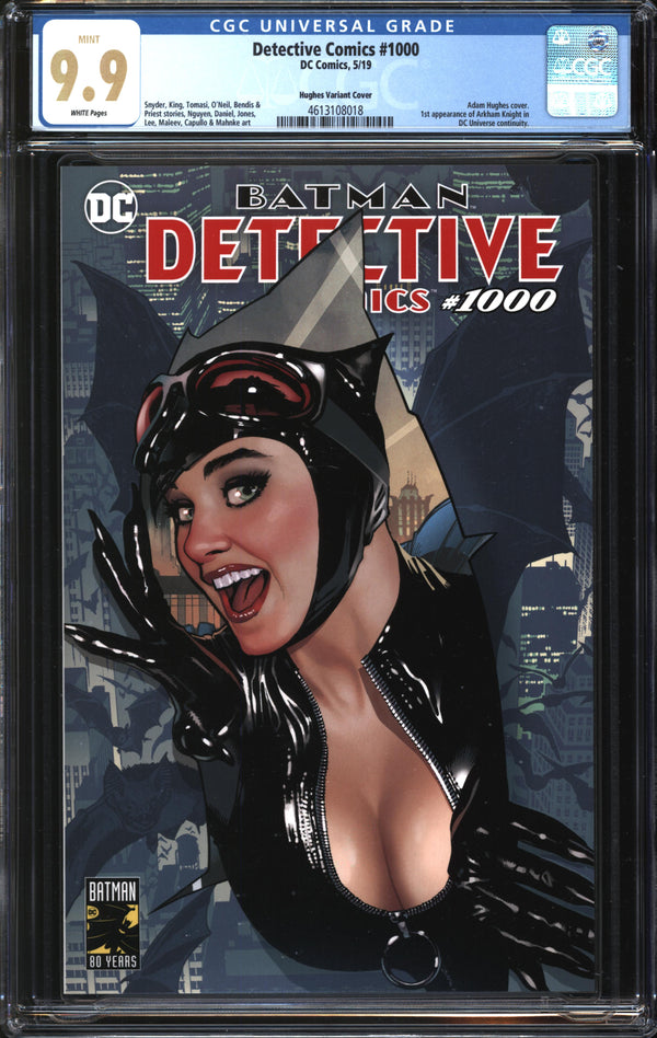 Detective Comics (2016) #1000 Adam Hughes Variant CGC 9.9 MINT