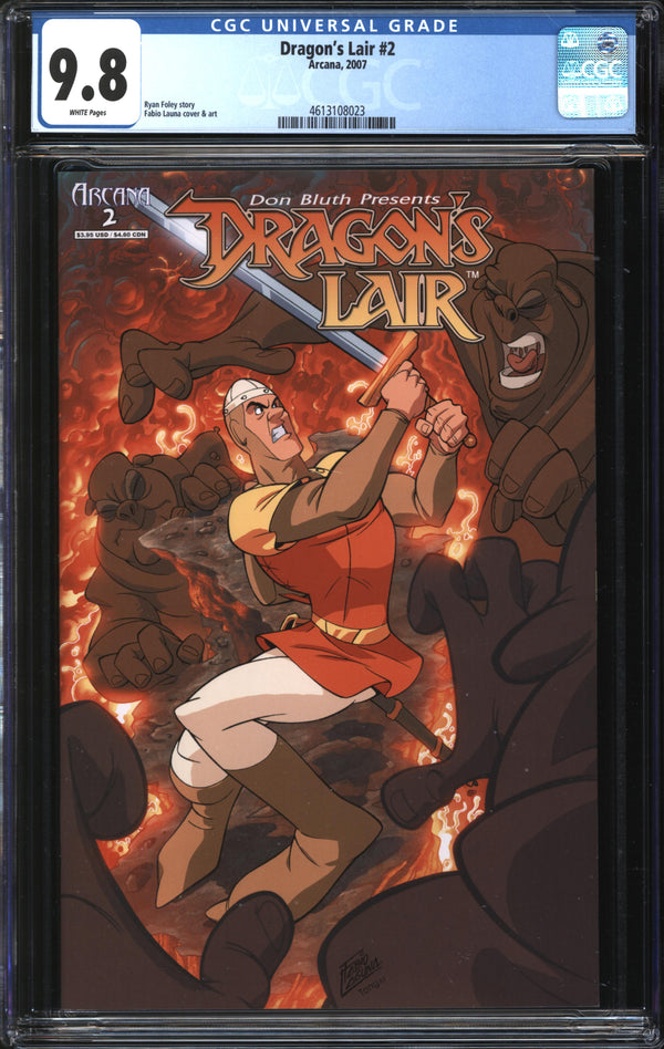 Dragon's Lair (2006) #2 CGC 9.8 NM/MT