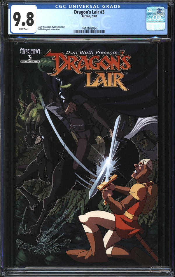 Dragon's Lair (2006) #3 CGC 9.8 NM/MT