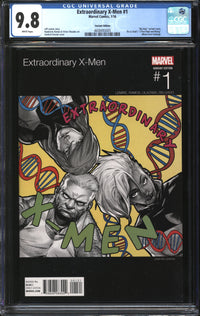 Extraordinary X-Men (2016) #1 Hip Hop Variant CGC 9.8 NM/MT