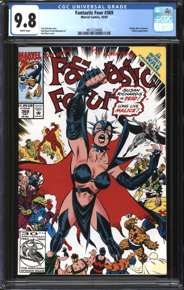 Fantastic Four (1961) #369 CGC 9.8 NM/MT