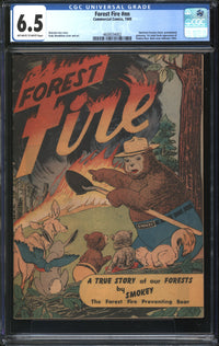 Forest Fire (1949) #1 CGC 6.5 FN+