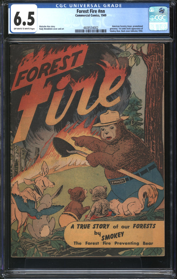 Forest Fire (1949) #1 CGC 6.5 FN+