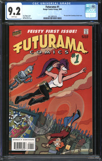 Futurama (2000) # 1 CGC 9.2 NM-