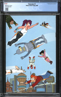 Futurama (2000) # 1 CGC 9.2 NM-