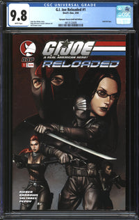 G.I. Joe Reloaded (2004) #1 Dynamic Forces Gold Foil Edition CGC 9.8 NM/MT