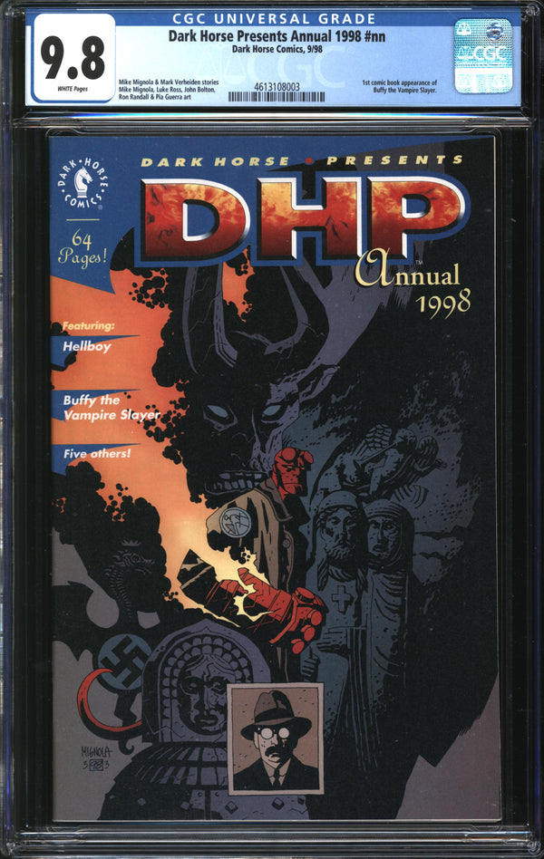 Dark Horse Presents Annual 1998 (1998) #1 CGC 9.8 NM/MT