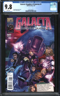 Galacta: Daughter Of Galactus (2010) #1 CGC 9.8 NM/MT