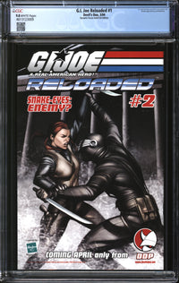 G.I. Joe Reloaded (2004) #1 Dynamic Forces Gold Foil Edition CGC 9.8 NM/MT