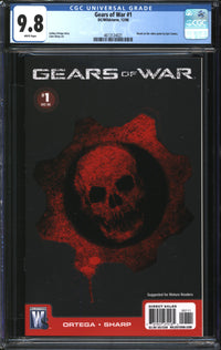 Gears Of War (2008) #1 CGC 9.8 NM/MT