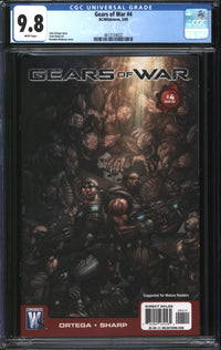 Gears Of War (2008) #4 CGC 9.8 NM/MT