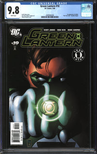 Green Lantern (2005) #10 CGC 9.8 NM/MT