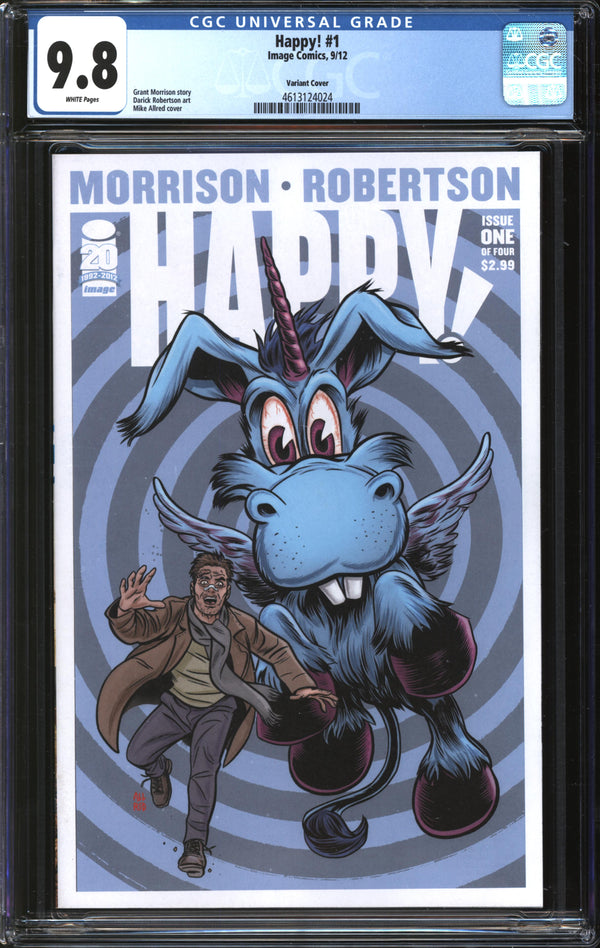 Happy! (2012) #1 Mike Allred Variant CGC 9.8 NM/MT