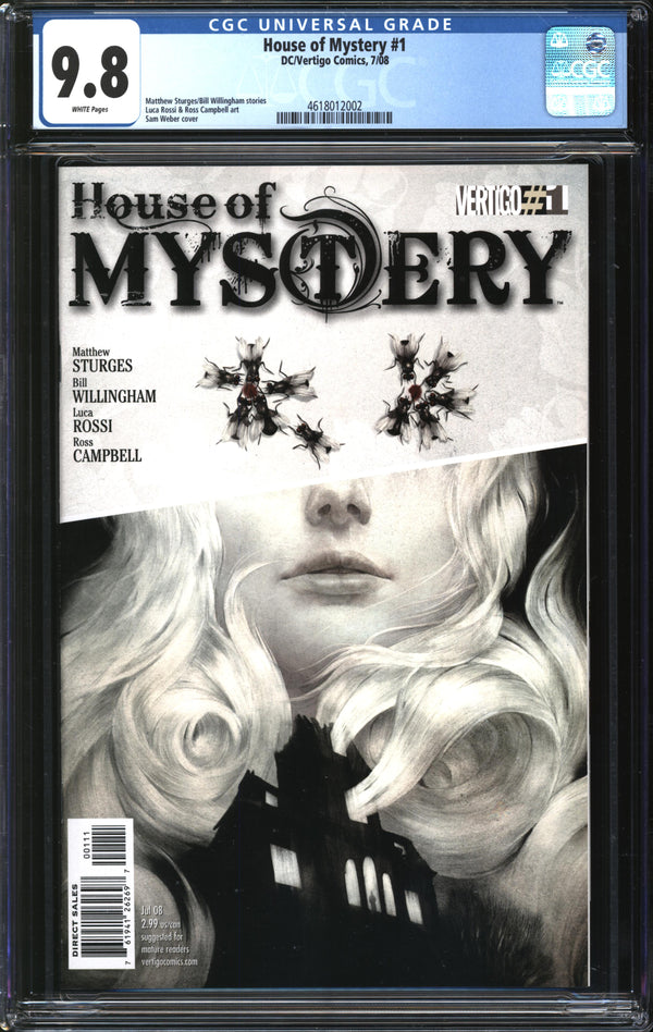 House Of Mystery (2008) #1 CGC 9.8 NM/MT