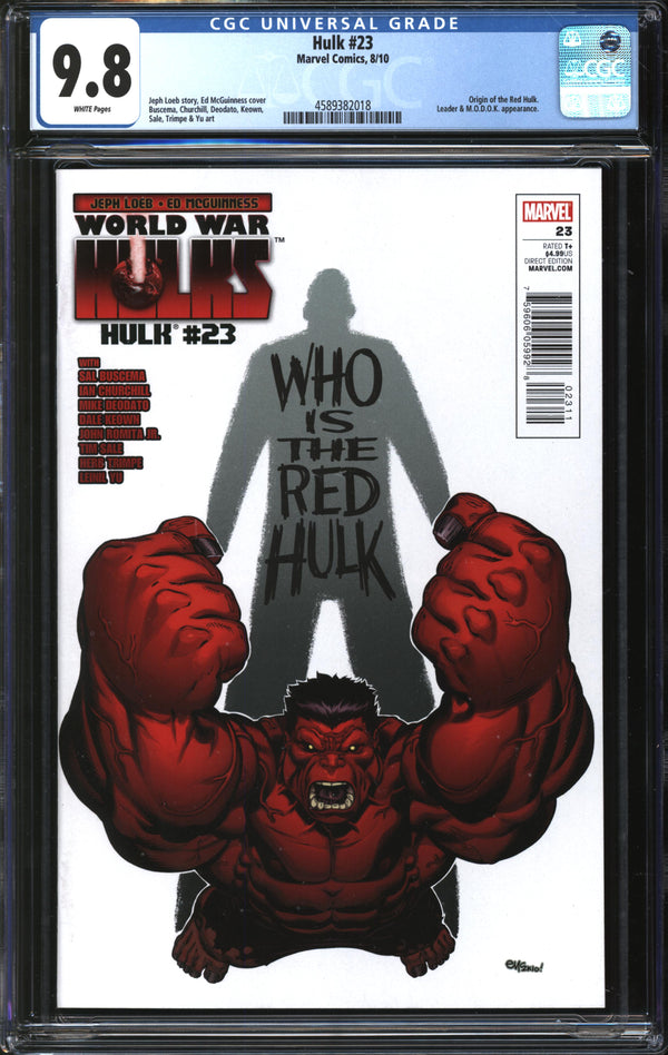 Hulk (2008) #23 CGC 9.8 NM/MT