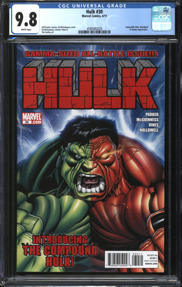 Hulk (2008) #30 CGC 9.8 NM/MT