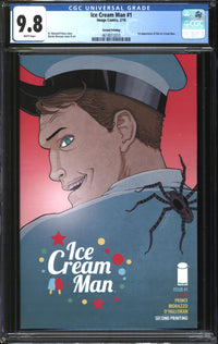 Ice Cream Man (2018) #1 Second Printing CGC 9.8 NM/MT