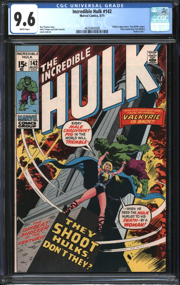 Incredible Hulk (1962) #142 CGC 9.6 NM+