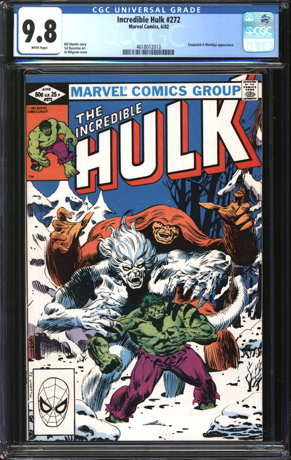 Incredible Hulk (1962) #272 CGC 9.8 NM/MT
