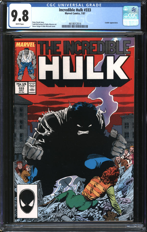 Incredible Hulk (1962) #333 CGC 9.8 NM/MT