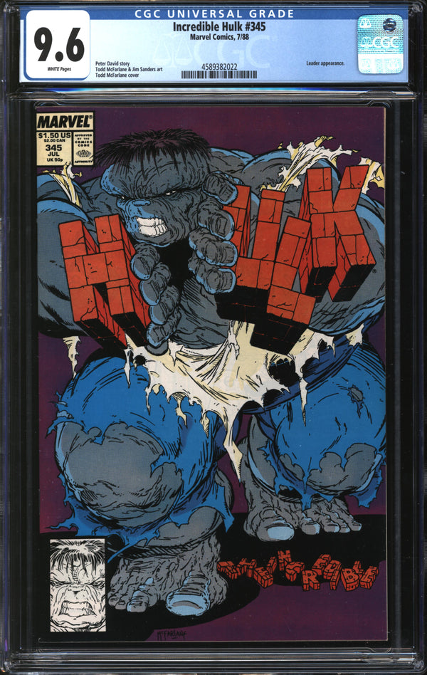 Incredible Hulk (1962) #345 CGC 9.6 NM+