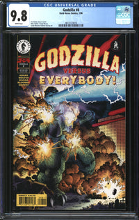 Godzilla (1995) # 8 CGC 9.8 NM/MT