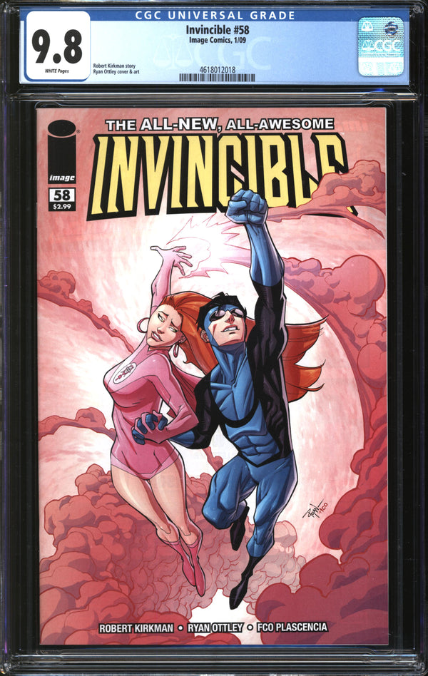 Invincible (2003) # 58 CGC 9.8 NM/MT