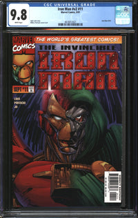 Iron Man (1996) #11 CGC 9.8 NM/MT