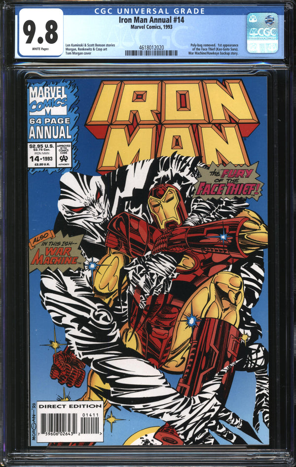 Iron Man Annual (1993) #14 CGC 9.8 NM/MT