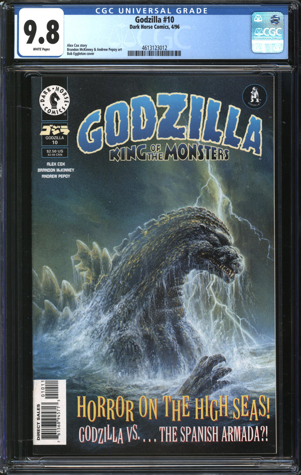 Godzilla (1995) #10 CGC 9.8 NM/MT