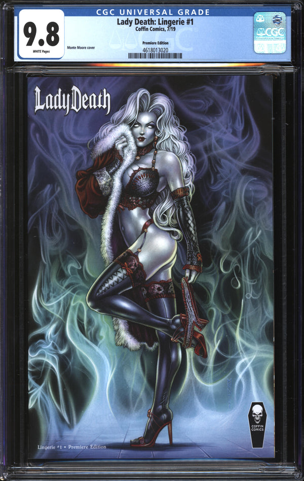 Lady Death: Lingerie (2019) #1 Premiere Edition CGC 9.8 NM/MT