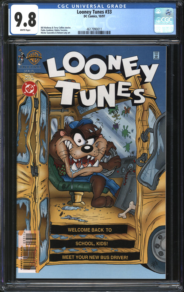 Looney Tunes (1994) #33 CGC 9.8 NM/MT