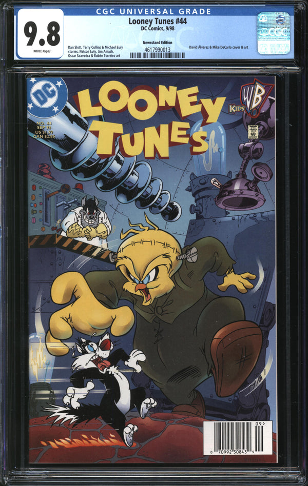 Looney Tunes (1994) #44 Newsstand Edition CGC 9.8 NM/MT