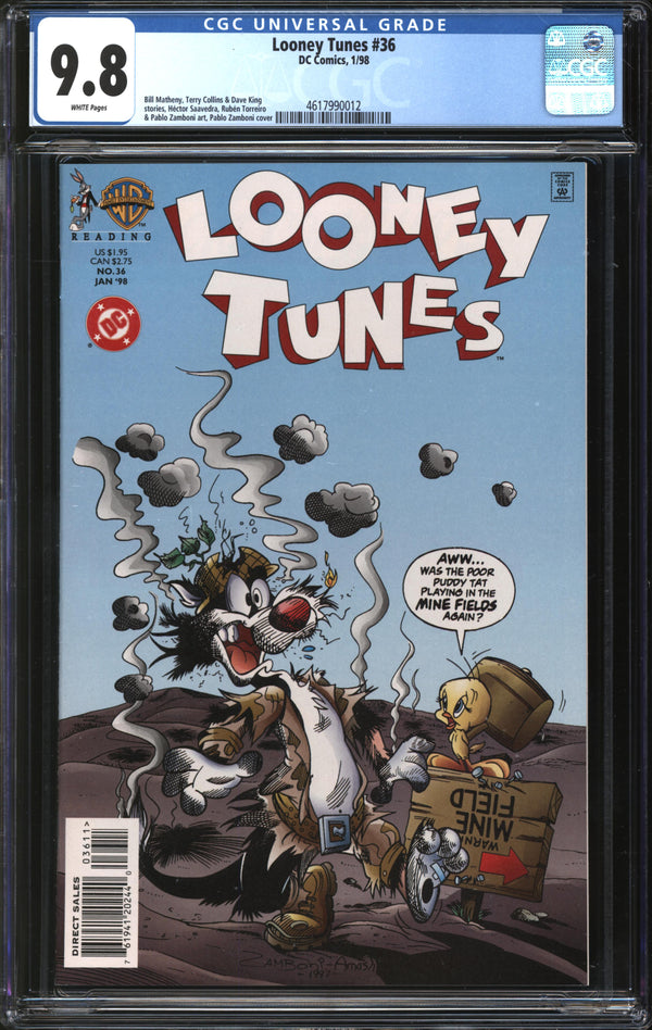Looney Tunes (1994) #36 CGC 9.8 NM/MT