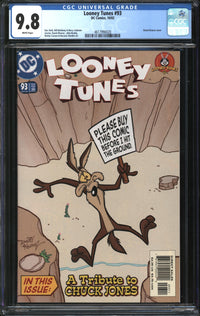 Looney Tunes (1994) #93 CGC 9.8 NM/MT